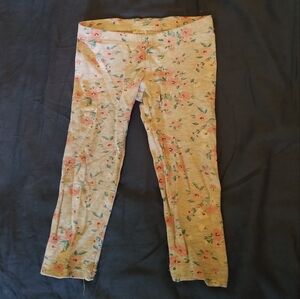 Kids Floral Leggings 2T